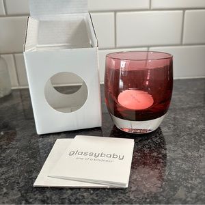 Glassy Baby Candle Holder -True Love